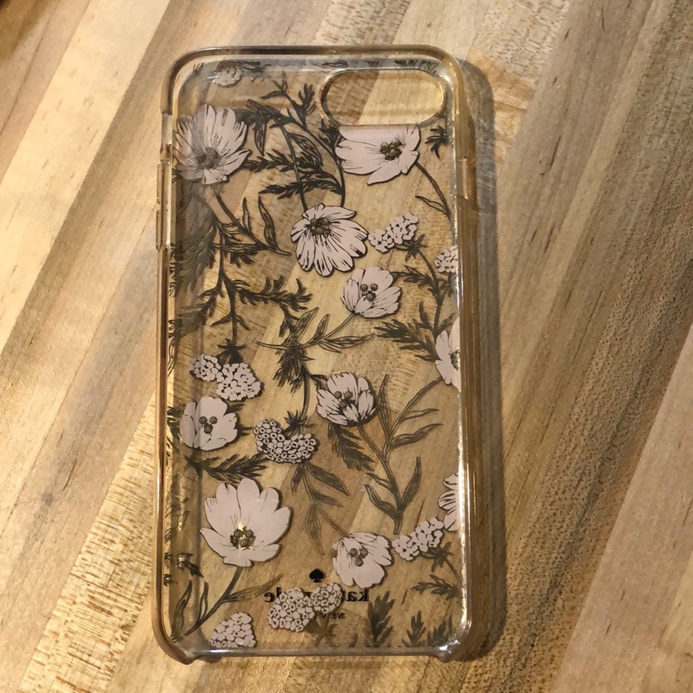 Kate Spade New York flower phone case (iPhone 7 or 8plus)